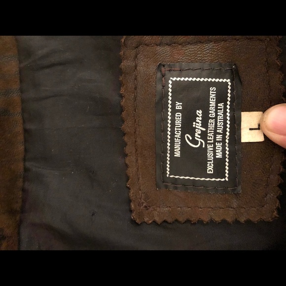 Vintage Grejina Leather Jacket